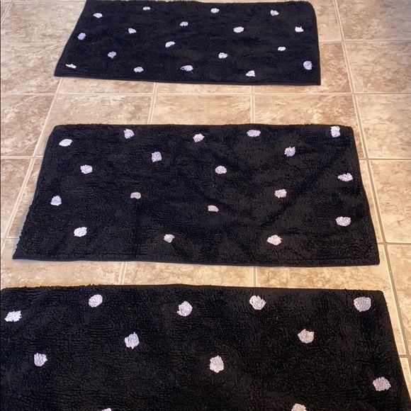 kate spade | Bath | Three Kate Spade Deco Dot Bath Rugs | Poshmark